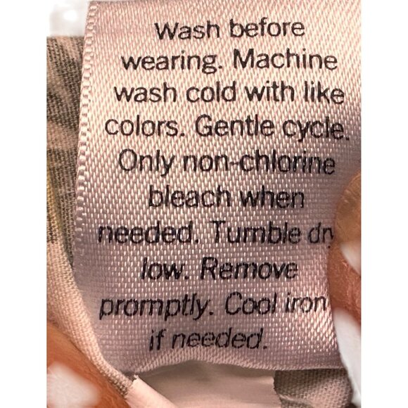 Croft & Barrow Size XL Tropical Toucan Cotton Print Button-Up Women Shirt - Picture 9 of 9